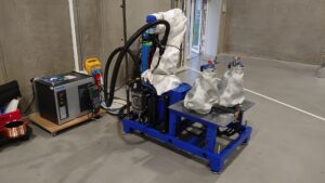 welding robot cell